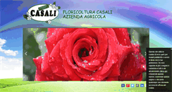 Desktop Screenshot of floricolturacasali.com